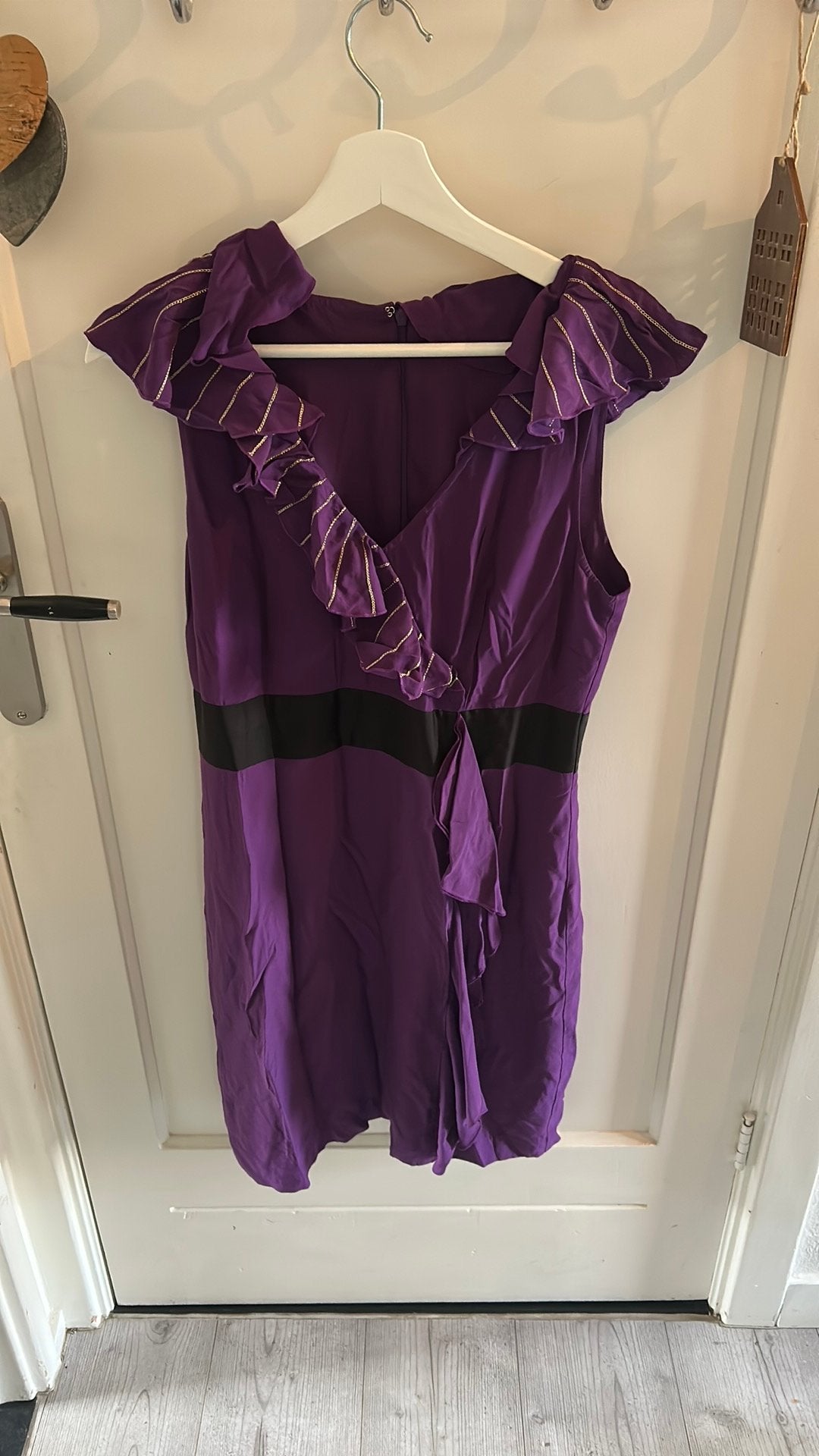 Jurk steps dames 42, Kleding | Dames, Ophalen of Verzenden, Zo goed als nieuw, Maat 42/44 (L), Knielengte