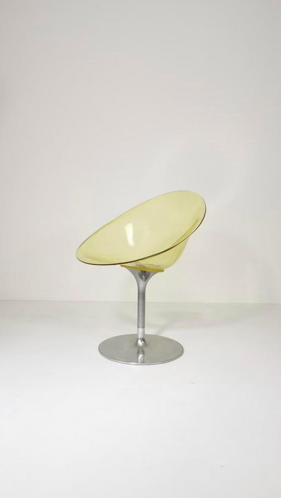 8x stoel Kartell Ero S geel transparant, Huis en Inrichting, Stoelen, Ophalen, Gebruikt, Overige kleuren, Modern, design