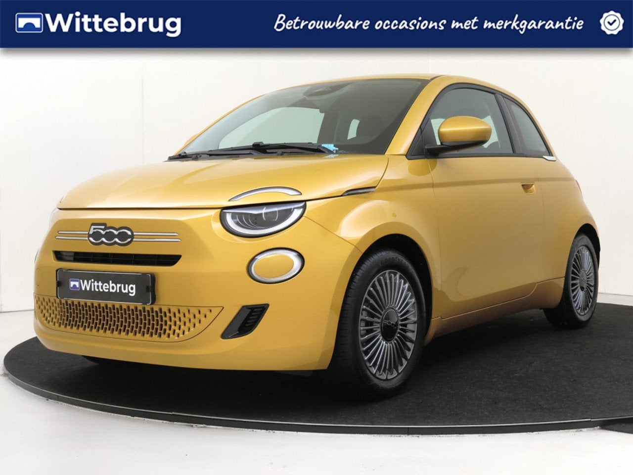 Fiat 500 1.0 Hybrid Torino Launch Edition | Airco | Parkeerh, Auto's, 65 pk, Stof, Gebruikt, Parkeersensor