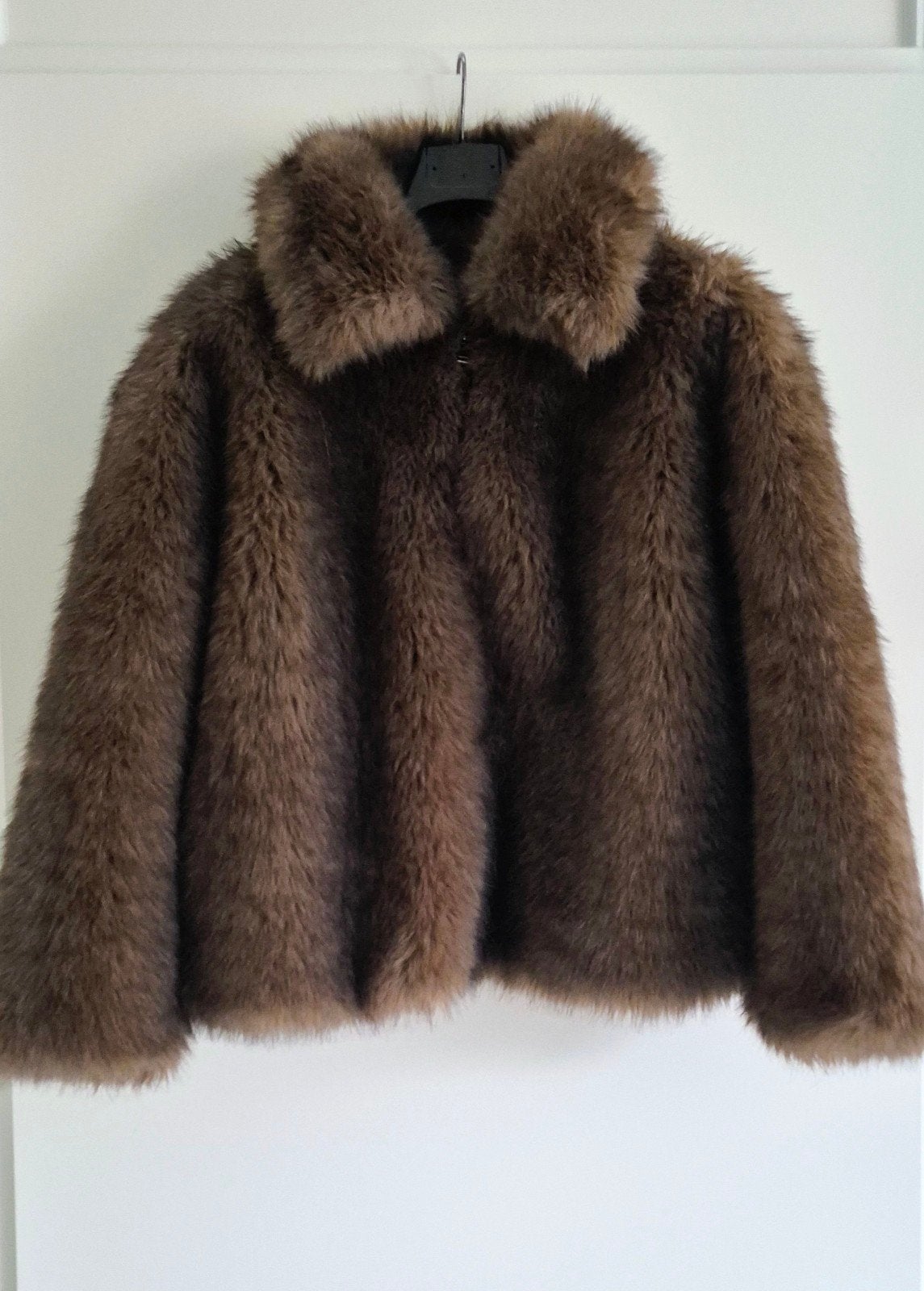 Rita Ora x Primark Faux Fur Jas Maat L Nieuw, Kleding | Dames, Bruin, Maat 42/44 (L), Nieuw, Ophalen of Verzenden