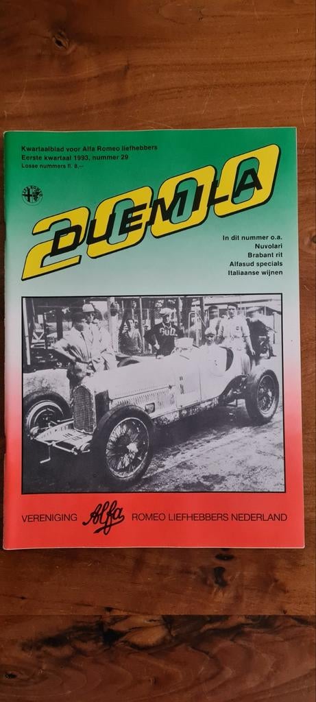Duemila Alfa Romeo Kwartaalbladeren, Ophalen of Verzenden, Auto's