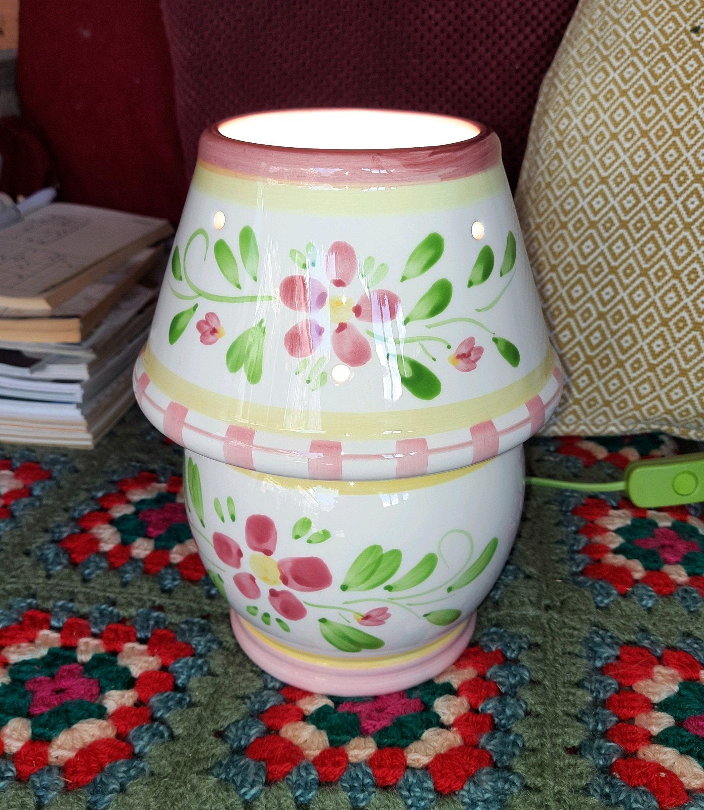 Aparte tafellamp mushroom paddenstoel, lees de beschrijving, Ophalen of Verzenden, Zo goed als nieuw, Overige materialen, Minder dan 50 cm