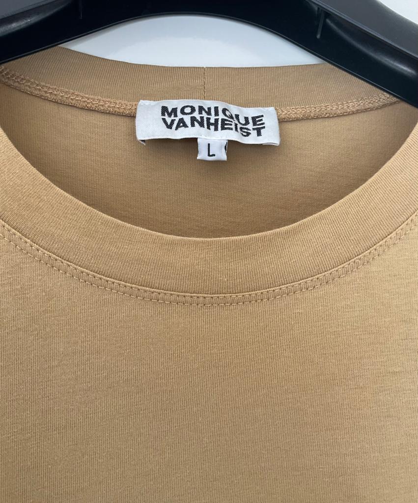 MONIQUE VAN HEIST LOL SPLIT JURK ( L), Verzenden, Zo goed als nieuw, Onder de knie