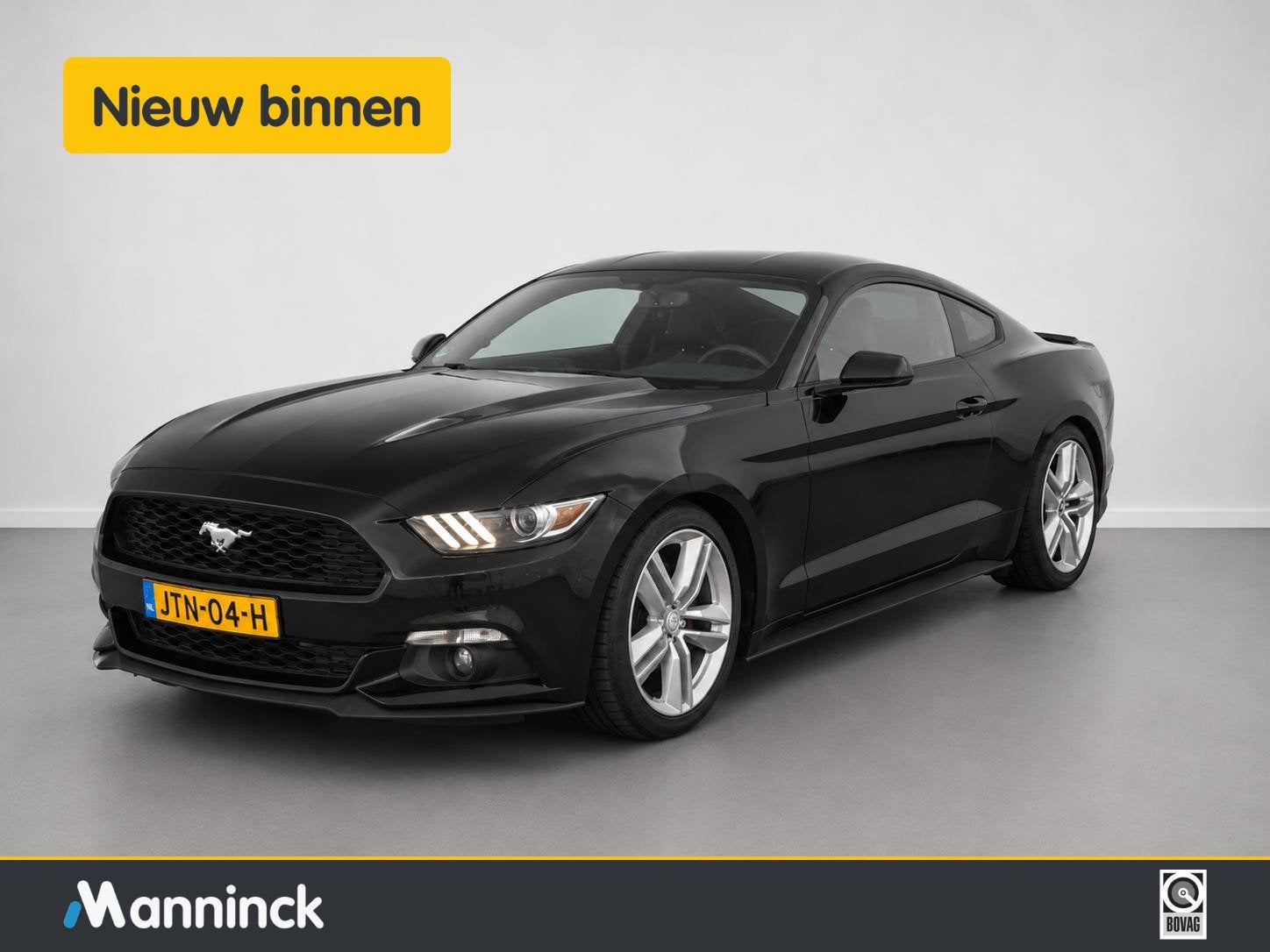 Ford Mustang Fastback 2.3 EcoBoost CruiseControl|Camera|Keyl, Auto's, Automaat, Achterwielaandrijving, Gebruikt, Euro 6