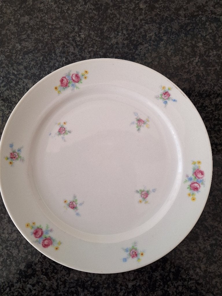 ontbijtbord 18.7 cm rozen Bavaria Schirnding, Antiek en Kunst, Ophalen of Verzenden
