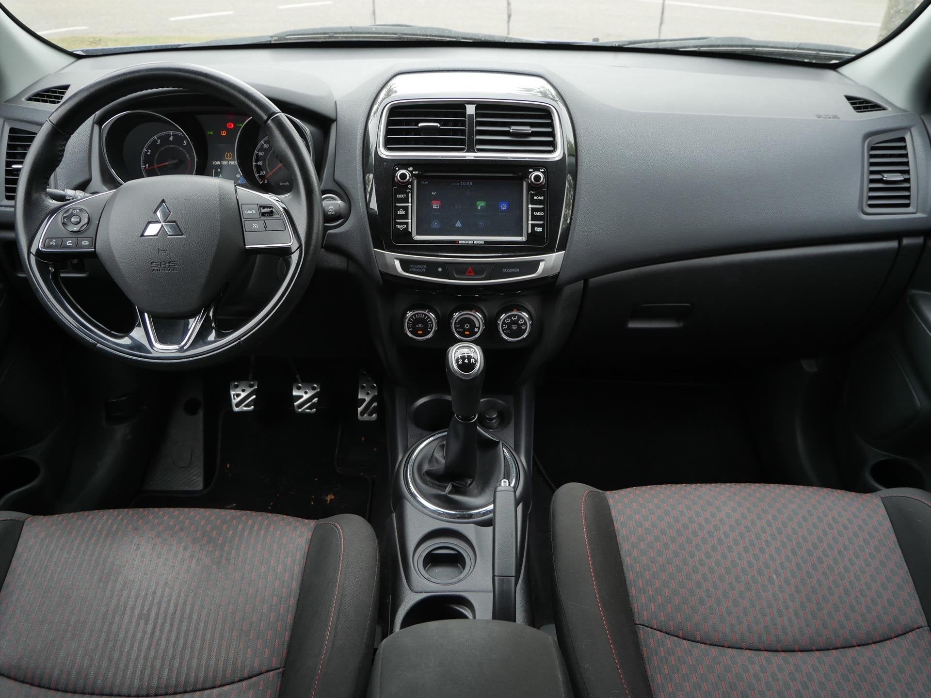 MITSUBISHI Asx 1.6 MIVEC ClearTec 117pk Auto Stop&Go Connect, 12 maanden, Stof, Gebruikt, Euro 6
