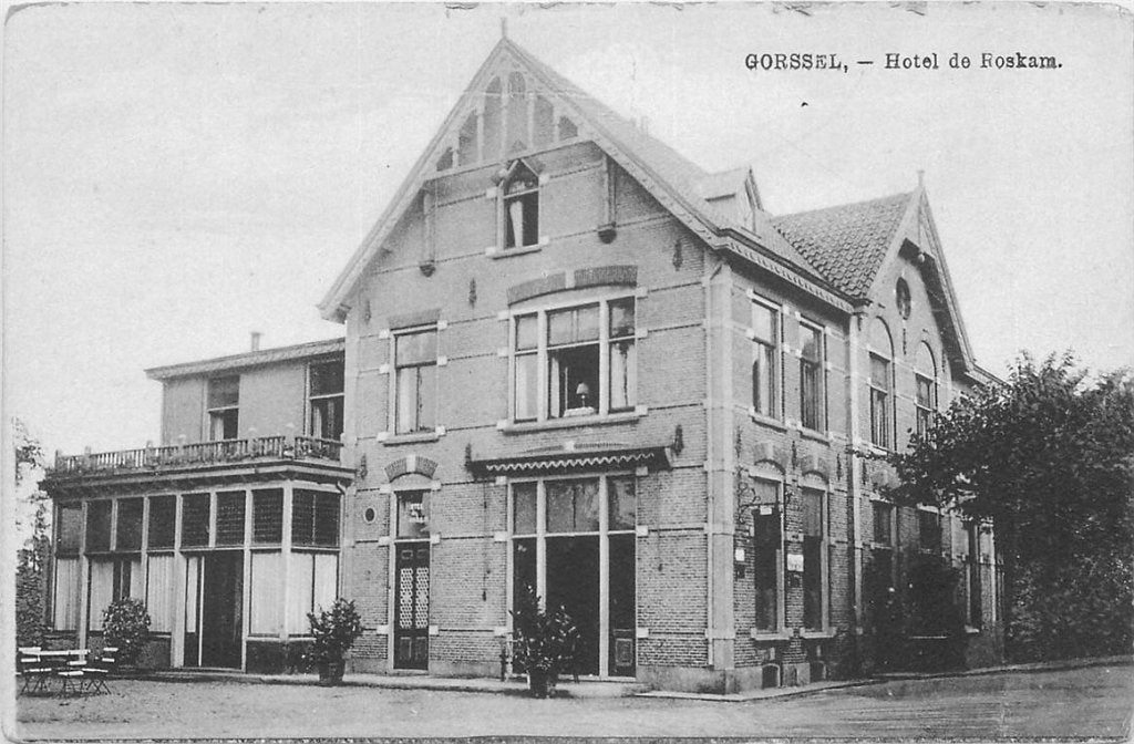 378-333-049 Gorssel Hotel De Roskam, Verzenden, Voor 1920, Gelderland
