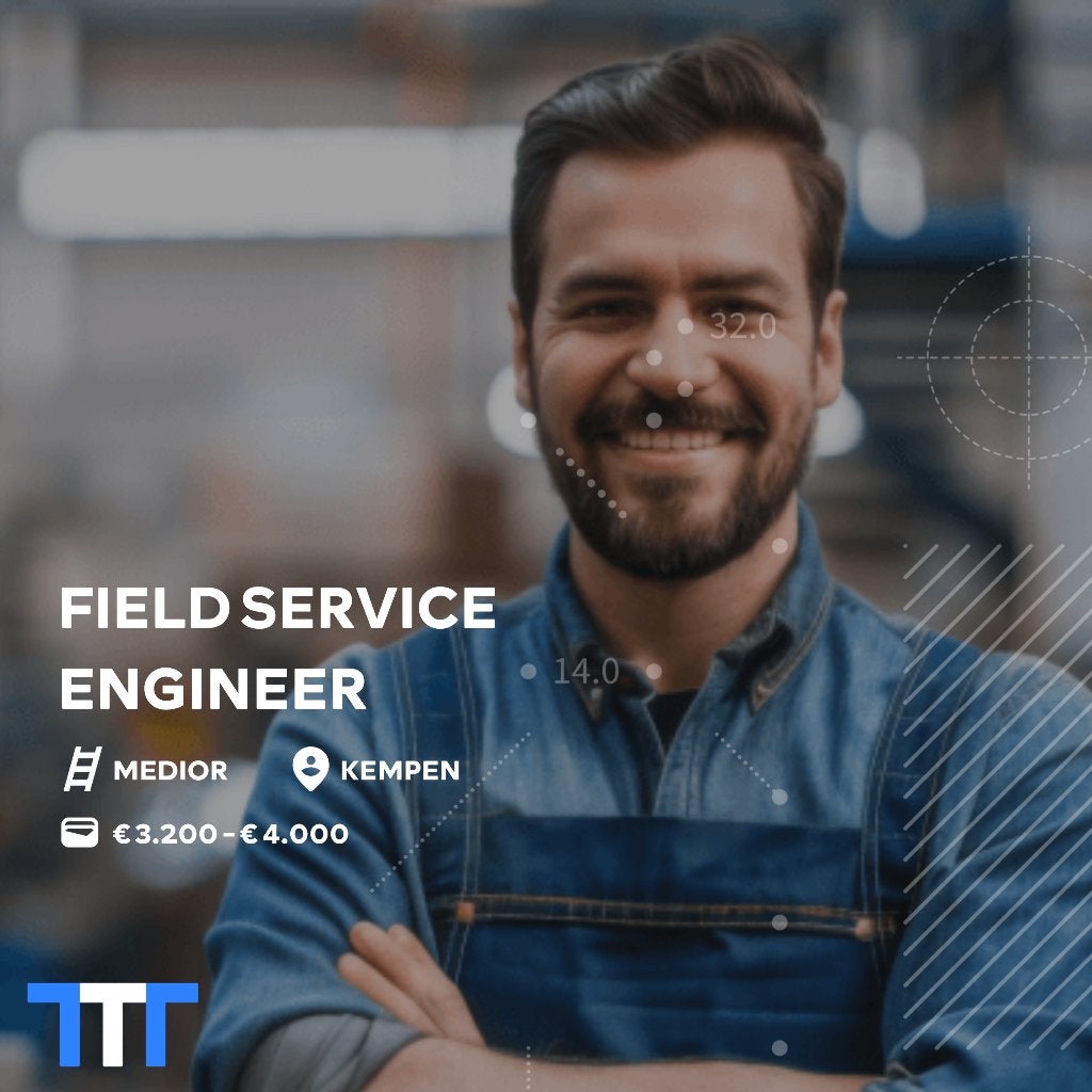 Vacature field service engineer, Vacatures, 33 - 40 uur, MBO, Vanaf 1 jaar, Vast contract
