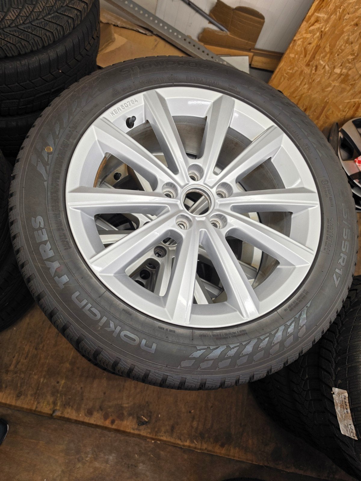 Winterset VW T-Roc, Ophalen, Banden en Velgen, 17 inch, Winterbanden