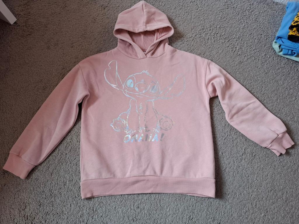Stitch Hoodie - Maat 152 nieuwstaat, Ophalen of Verzenden, Zo goed als nieuw, Meisje, Trui of Vest
