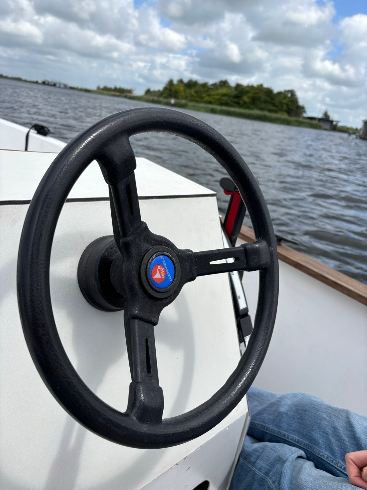 Stuurwiel voor boot, Ophalen of Verzenden, Gebruikt, Overige typen