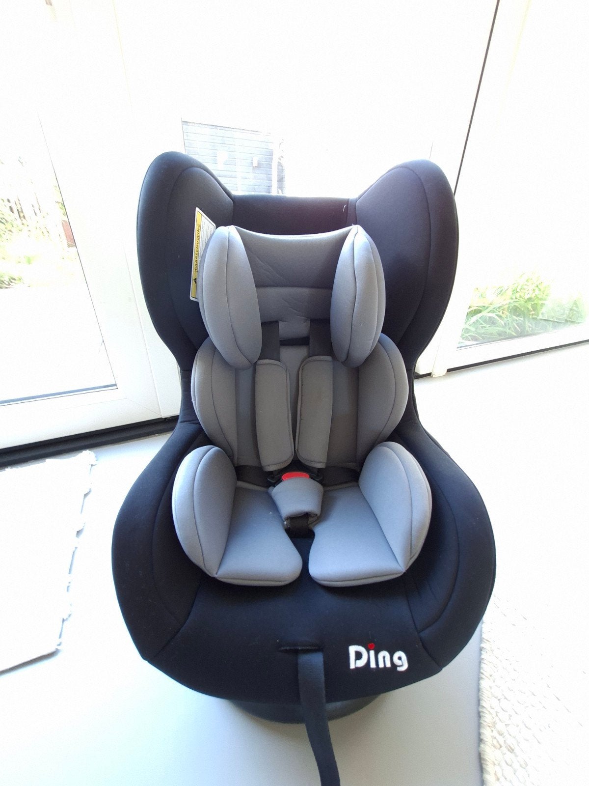 Ding autostoel 0-18 kg, Autogordel, 0 t/m 18 kg, Slaapstand, Zo goed als nieuw
