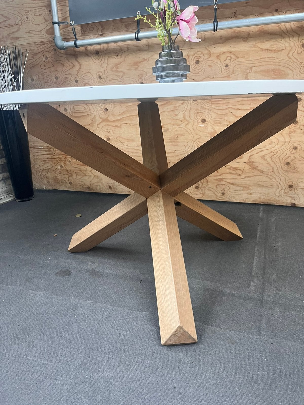 Tafelpoot / ronde tafel (120 cm), Ophalen, Xx, Rond, Xx