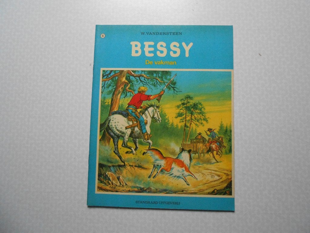 Bessy 95 De vakman 1972 1 ste druk., Willy Vandersteen, Eén stripboek, Nieuw, Ophalen of Verzenden