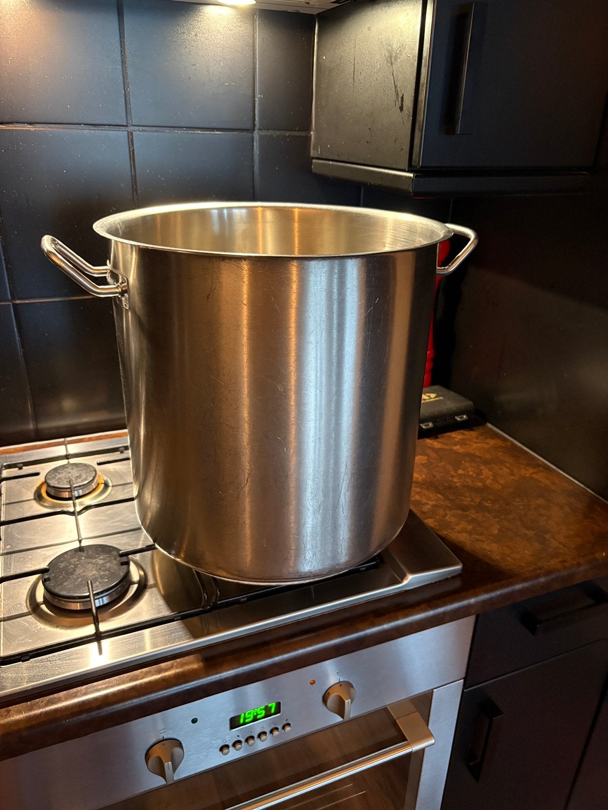 Rvs Kookpan 50 liter, Ophalen, Rvs, Kookpan of Snelkookpan