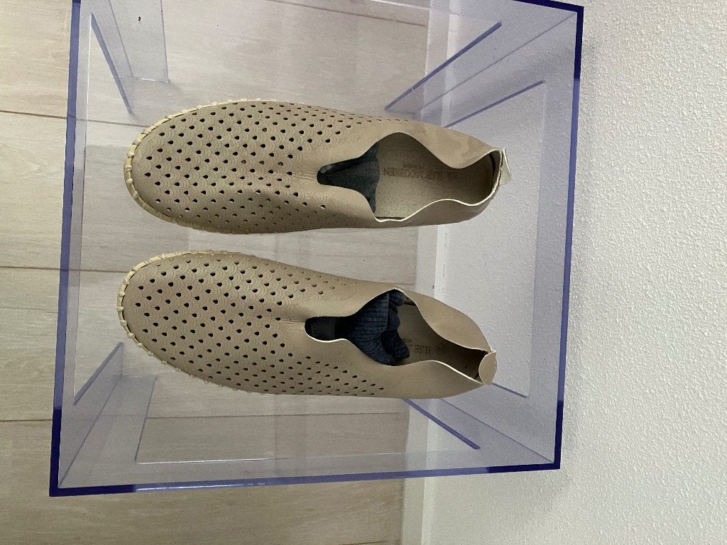 Zomer schoenen Ilse Jacobsenmt 39 zandkleur, Beige, Ophalen of Verzenden, Sneakers of Gympen, Ilse Jacobsen