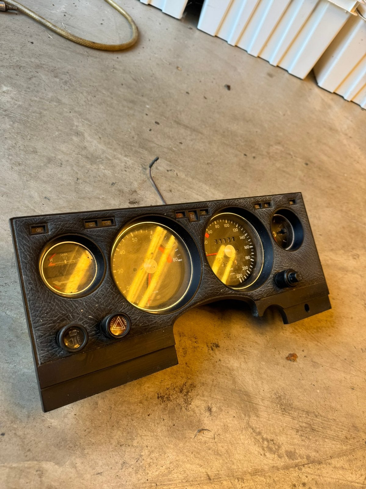 NSU Ro 80 Bloc compteurs en lamp, Ophalen of Verzenden