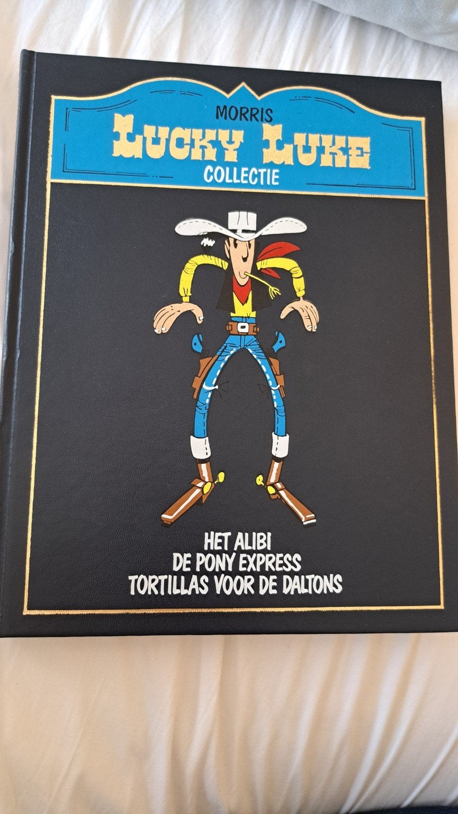 Lucky Luke Collectie nr10 - Het Alibi, Eén stripboek, Ophalen of Verzenden, Zo goed als nieuw, Morris