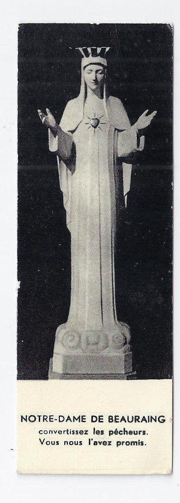 P3001 bid prentje virginia sassoye 1889- 1959, Ophalen of Verzenden, Gebruikt, Kaart of Prent