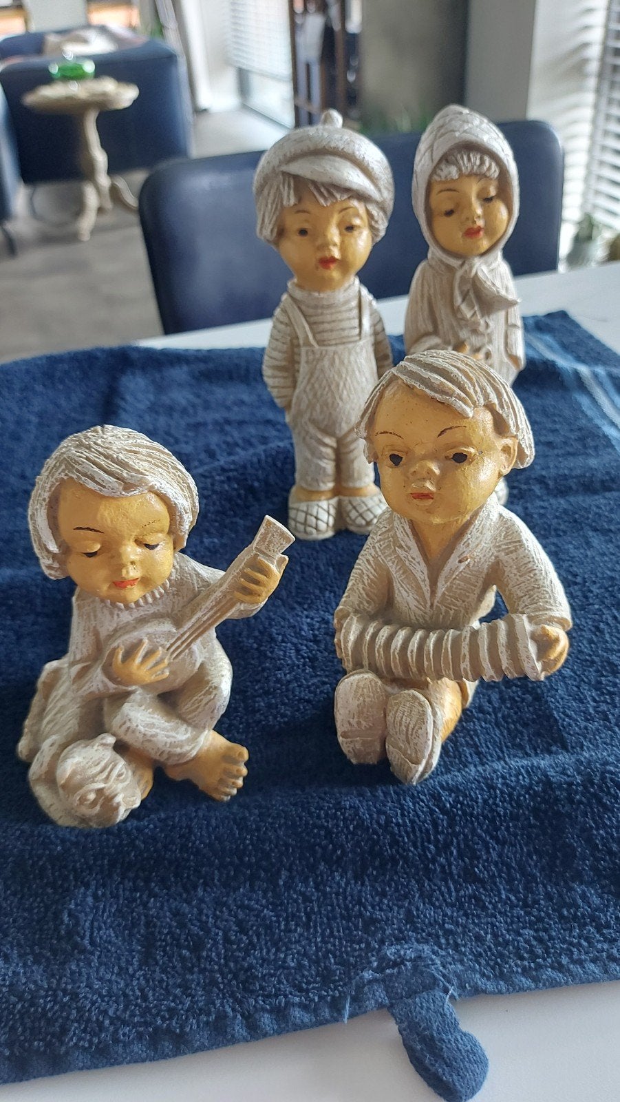 Set van 4 vintage beeldjes, Ophalen of Verzenden, Zo goed als nieuw, Hummel
