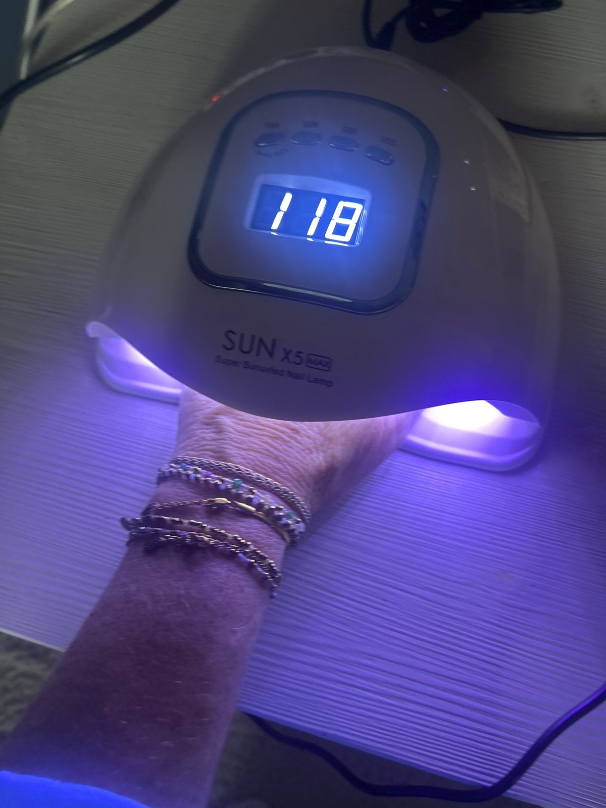 SUN X5 MAX UV/LED Nagellamp voor Gel Nagels, Ophalen of Verzenden, Nieuw, Gehele gezicht, Overige typen