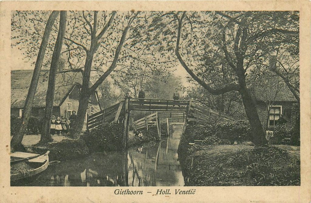 701-222-031 Giethoorn, Verzenden, Voor 1920, Overijssel