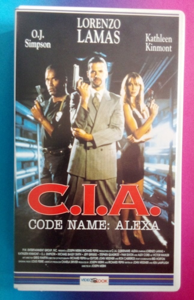 VHS - C.I.A. Code Name Alexa - koopvideo, Nederlands ondertiteld, Engels, Vanaf 16 jaar, Verzenden