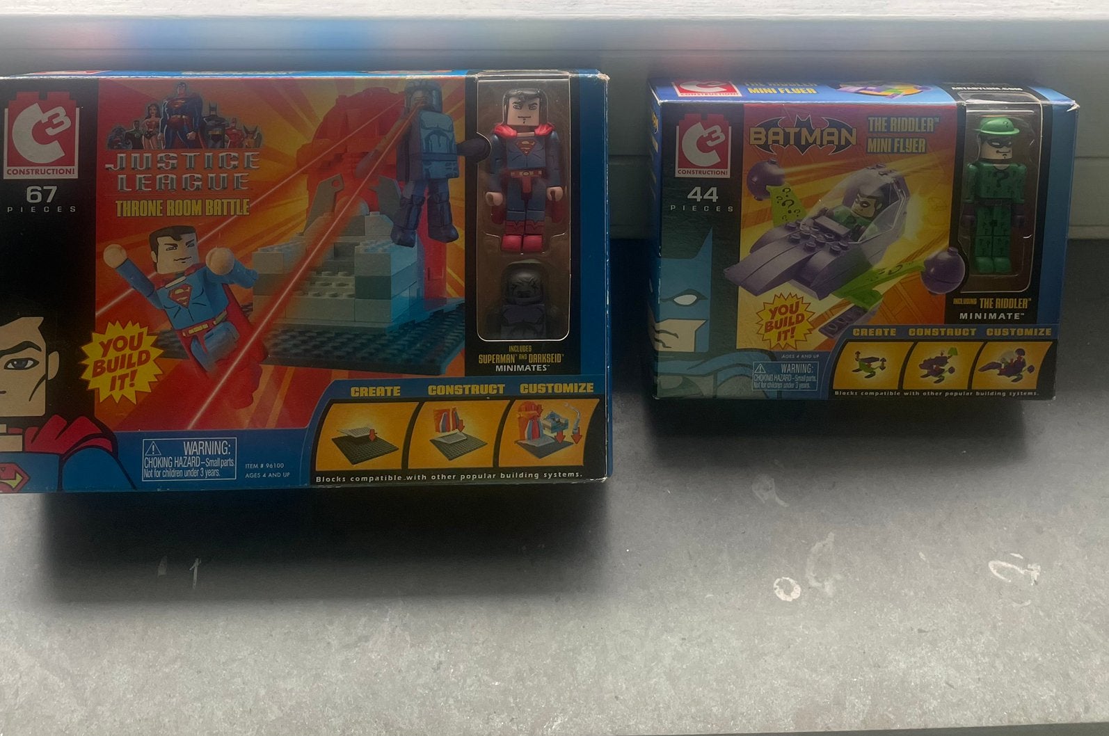 Nieuw bouwstenen c3 dc comics batman superman marvel, Ophalen of Verzenden, Nieuw
