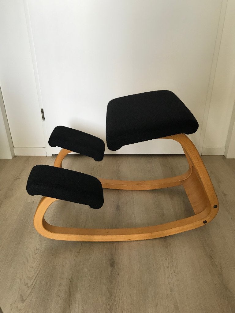 Ergonomische Stokke Variable Kniestoel balansstoel, Ophalen, Gebruikt, Blauw, Stof