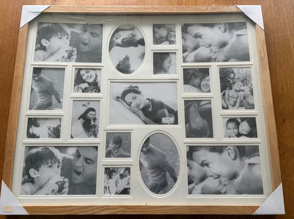 Fotolijst, Ophalen, Hout, Collagefotolijst, Hangend
