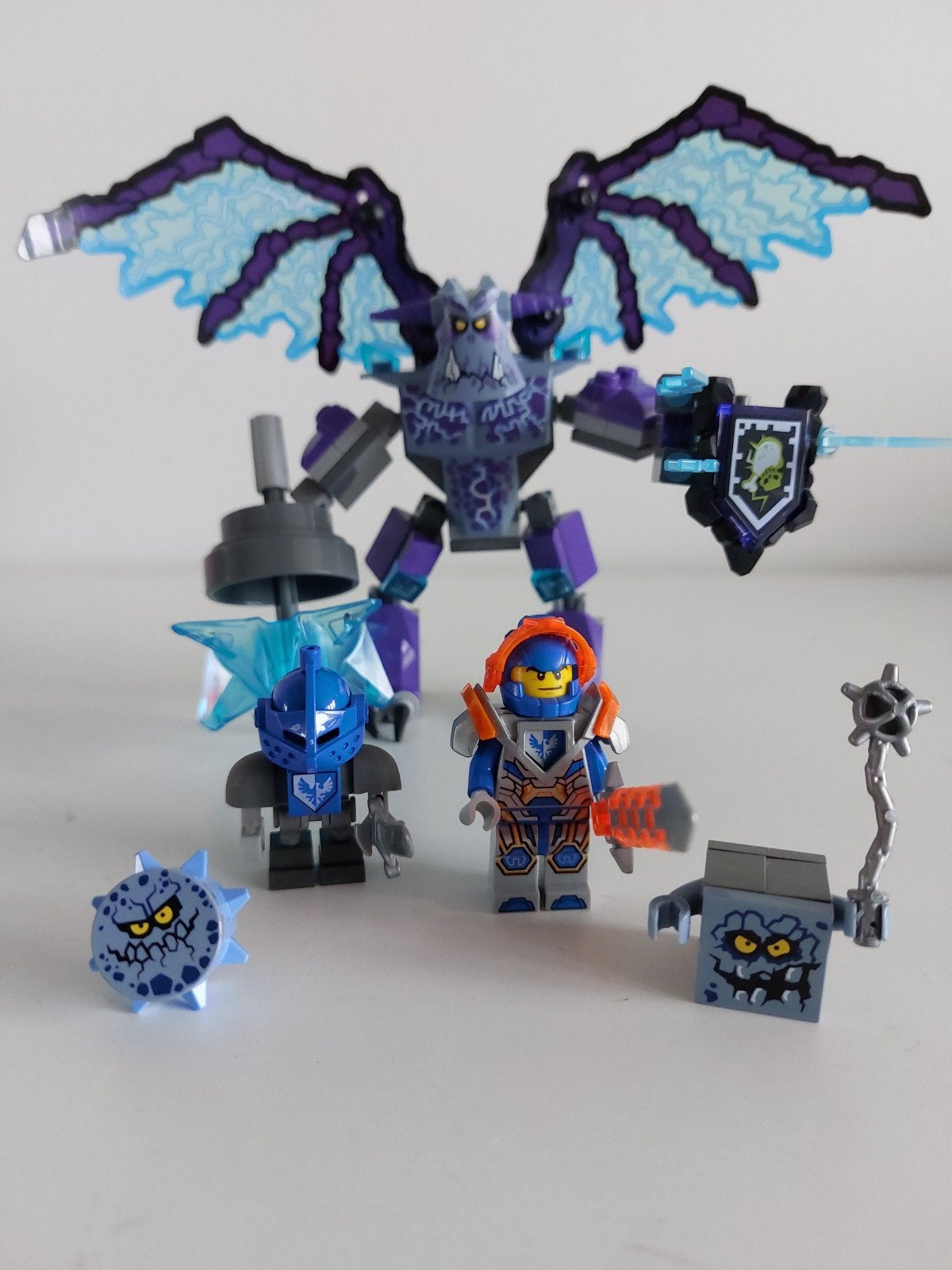 Lego Nexo Knights 70351 en 70362, compleet, Overige thema's, Inclusief instructies, Lego, Ophalen of Verzenden