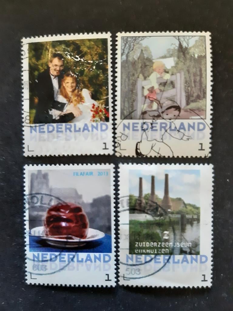 Persoonlijke postzegels R 136, Verzenden, Gestempeld