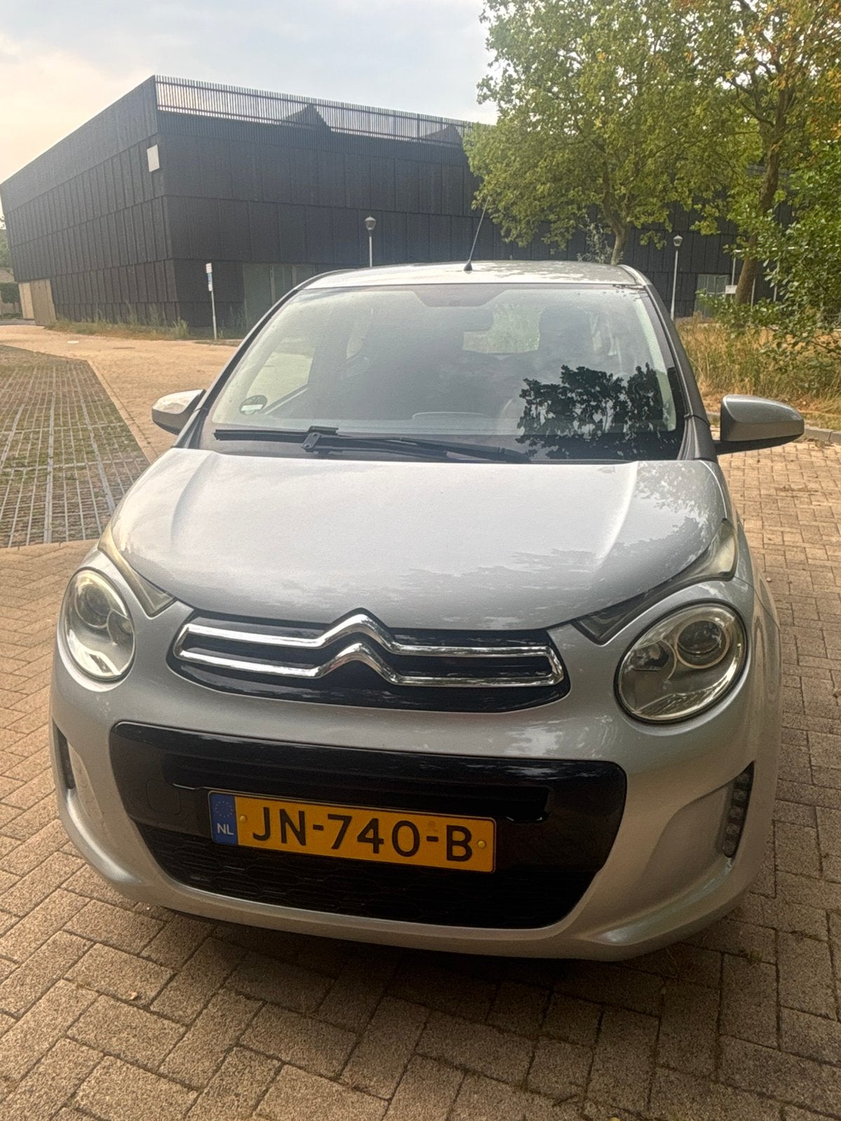 Citroën C1 1.0 VTi 5D 2016 Grijs, Auto's, Voorwielaandrijving, 4 stoelen, C1, Origineel Nederlands