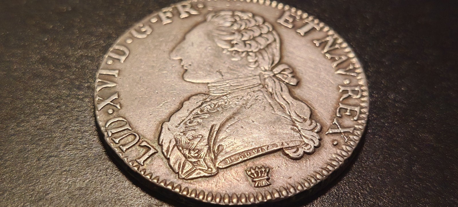 ,XVI Écu 1788-I(Limoges)-Zilver Ecu, RARE, Ophalen of Verzenden, Frankrijk, Losse munt, Zilver
