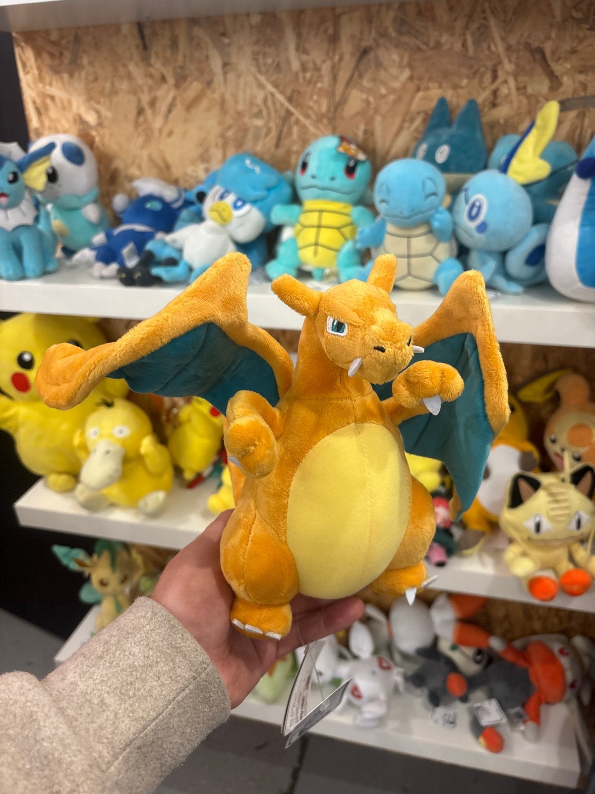 Pokémon Charizard Knuffel - nieuw, Oranje, Overige typen, Nieuw, Ophalen of Verzenden