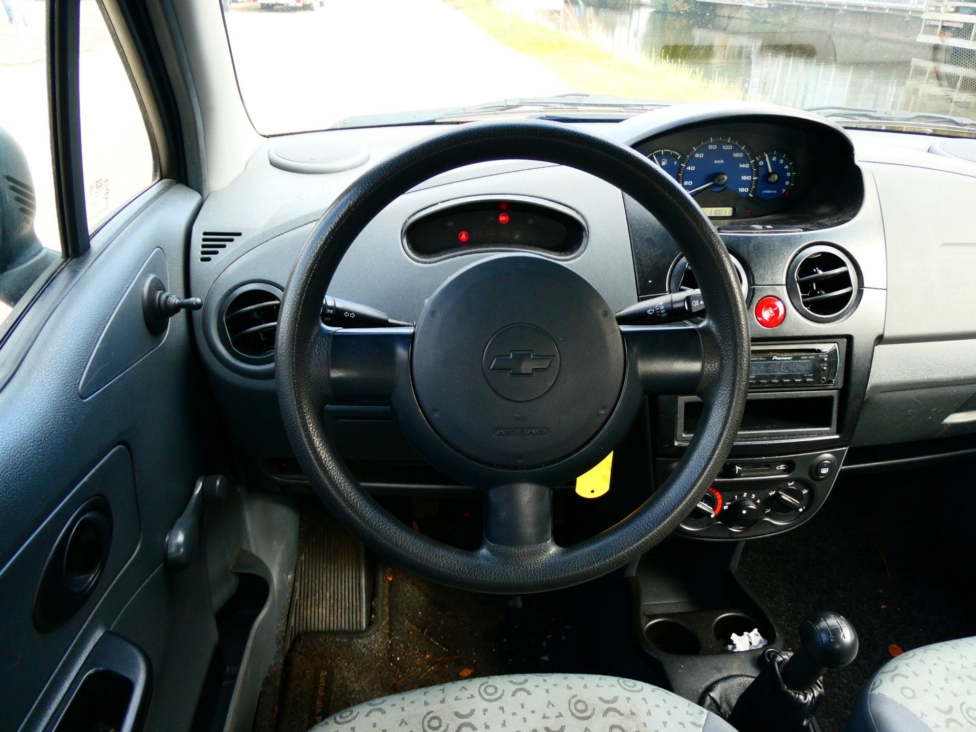 Chevrolet Matiz 0.8 5-deurs 118.000km. NAP Zuinig Hoge zit A, Auto's, Voorwielaandrijving, Stof, Gebruikt, Origineel Nederlands