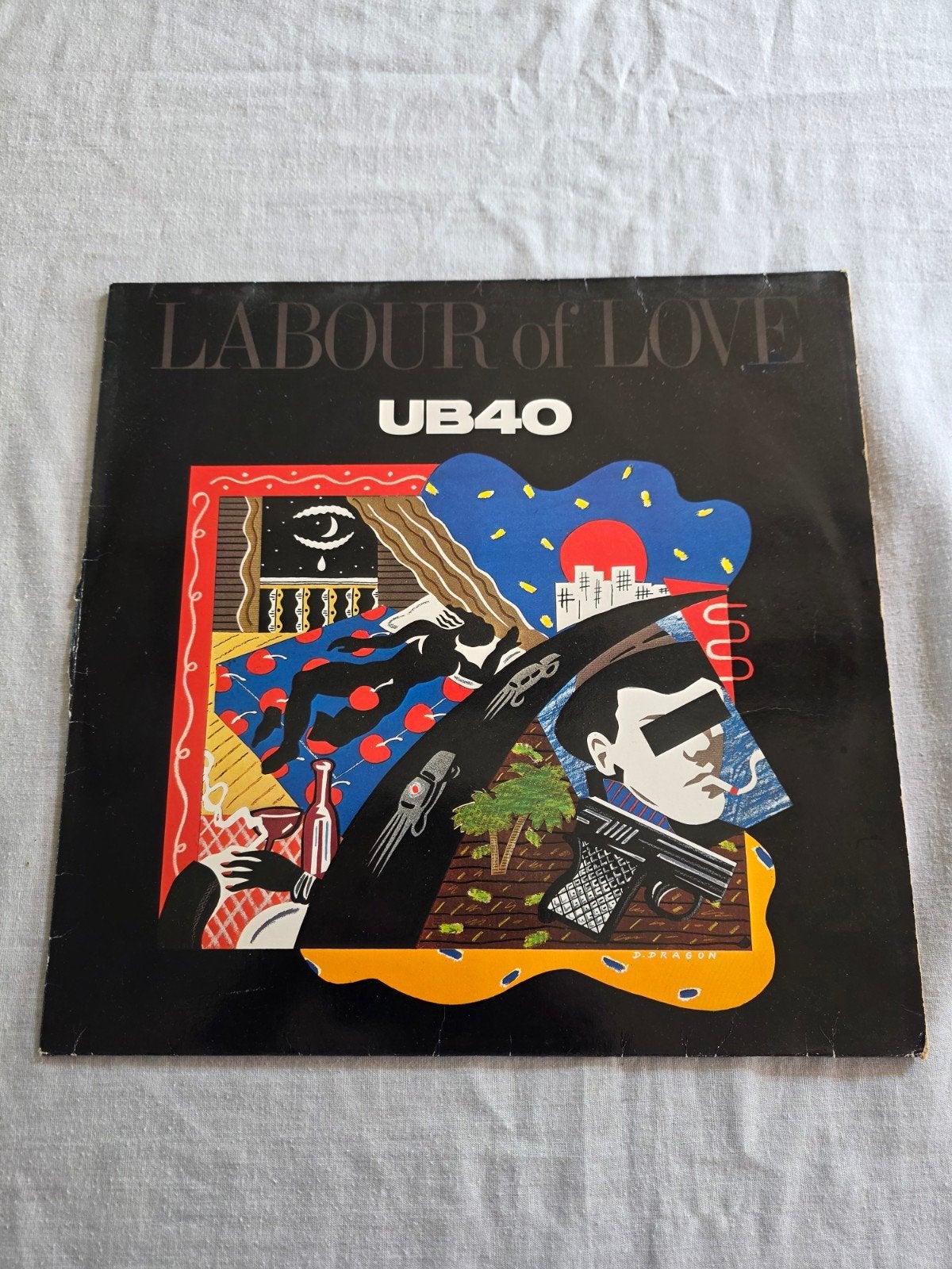 LP UB40 Labour of Love, Ophalen of Verzenden, 1980 - 1989, Gebruikt, 12 inch