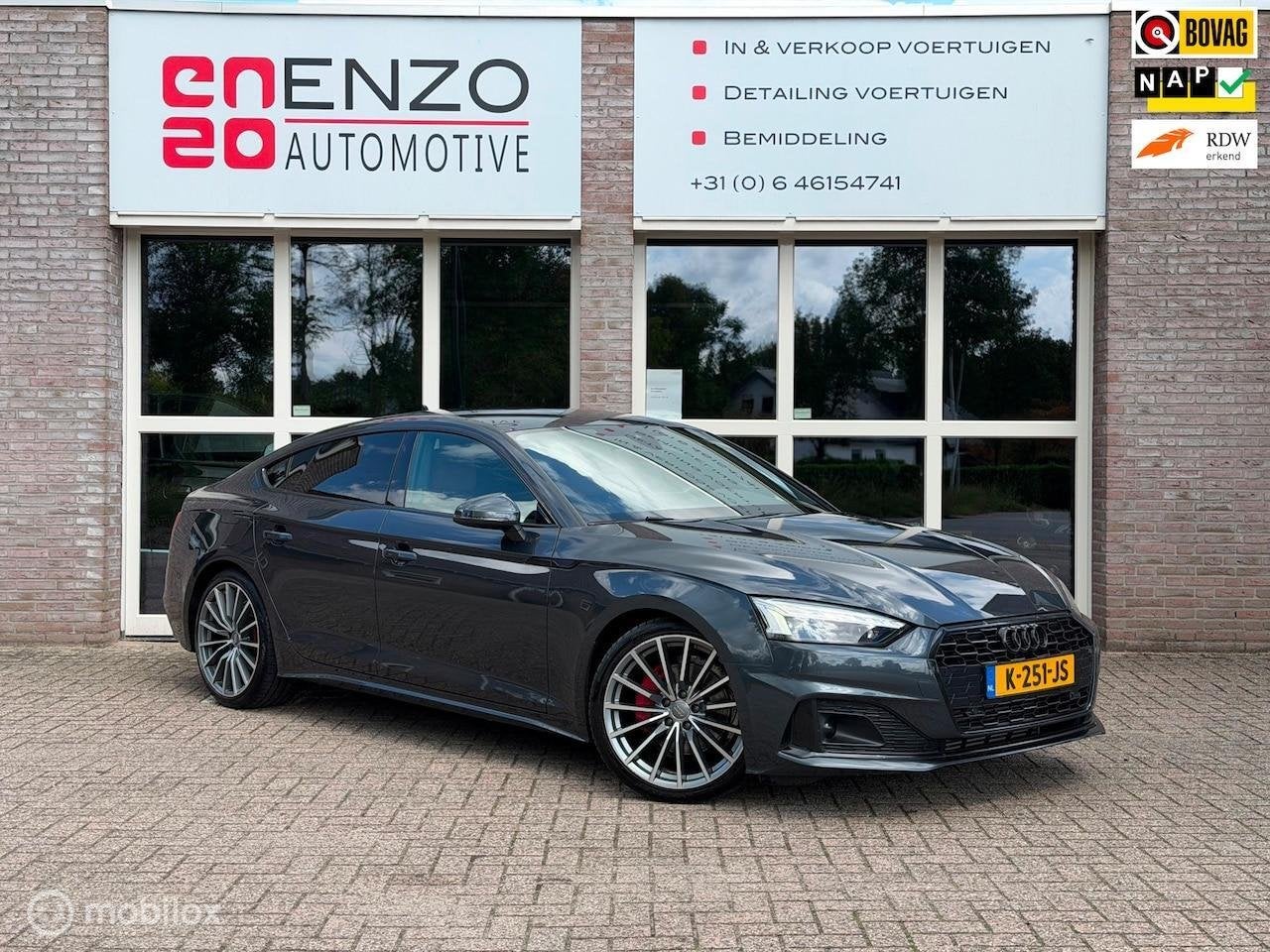 Audi A5 Sportback 40 TFSI Business Edition NLauto NAP, Auto's, 1490 kg, Gebruikt, Euro 6, 4 cilinders