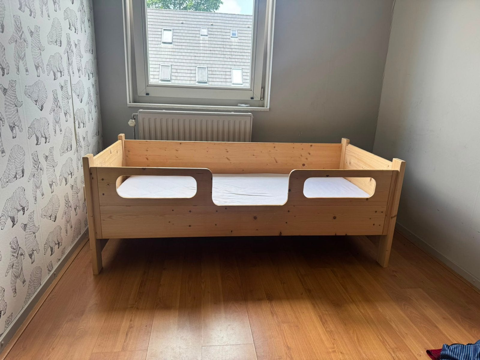 Peuterbed, Ophalen, Zo goed als nieuw, 140 tot 160 cm, 70 tot 85 cm