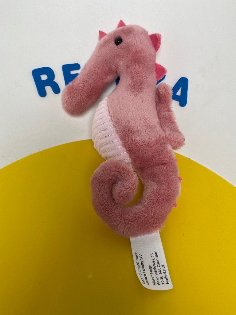 K3845 AH albert Heijn zeepaard zeepaardje roze, Ophalen of Verzenden, Zo goed als nieuw, Overige typen