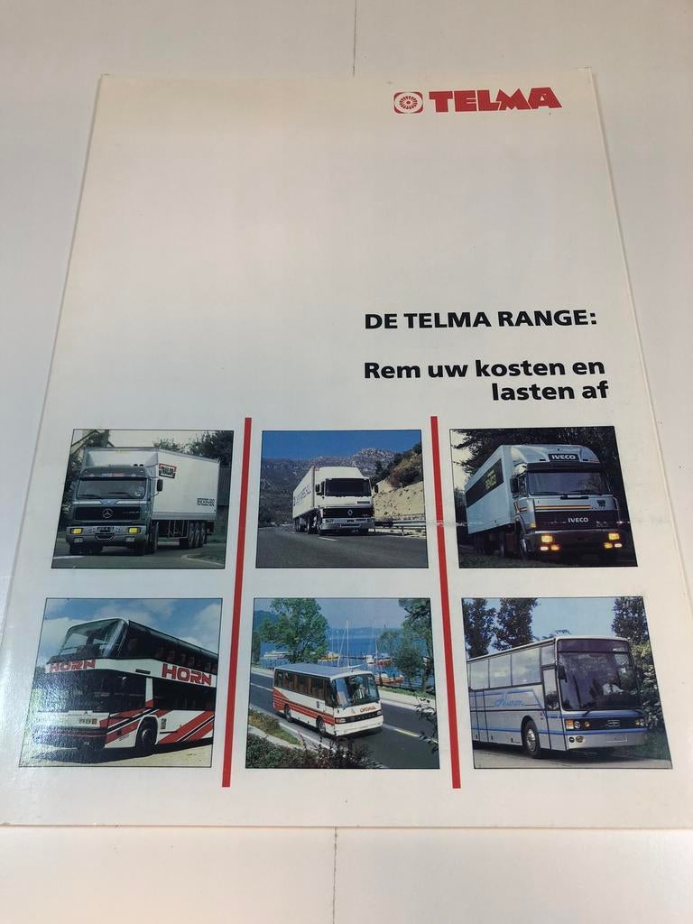 Folder Telma retarders, Boeken, Ophalen of Verzenden, Zo goed als nieuw, Overige merken