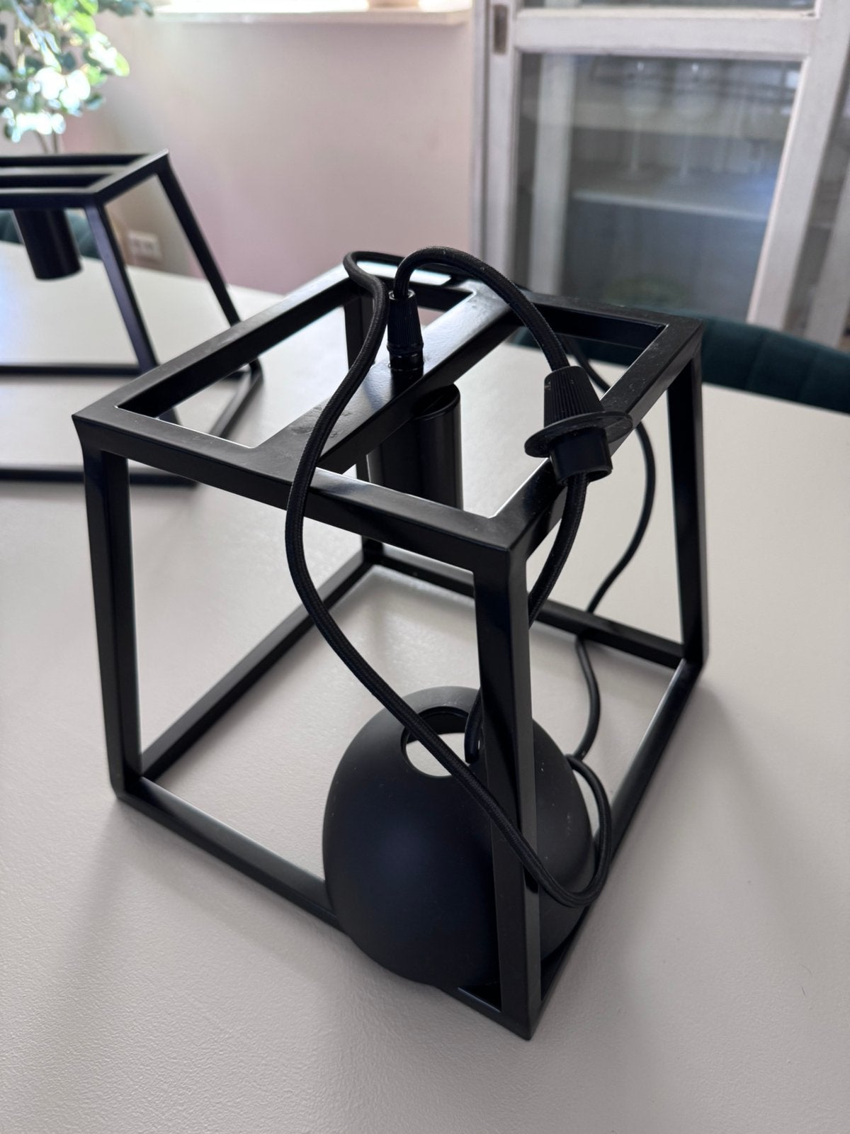 Hanglamp FELSISK Ikea industrieel modern, Huis en Inrichting, Lampen | Hanglampen, Overige materialen, Zo goed als nieuw, Modern industrieel