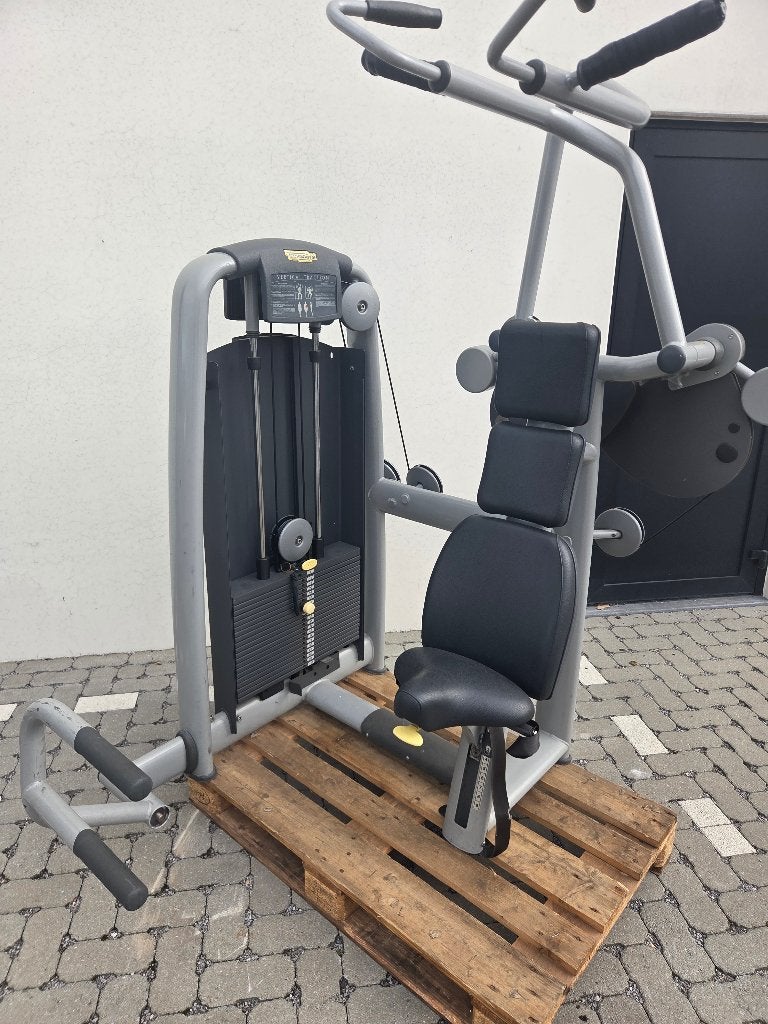 Technogym Vertical Traction Selection Line, Ophalen, Gebruikt, Rug, Overige typen