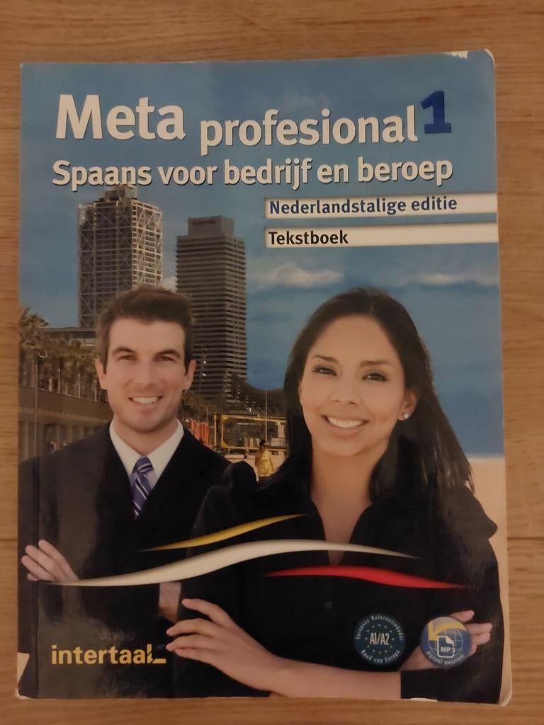 Meta Professional 1 - Spaanse taal, Boeken, Ophalen of Verzenden, MBO, Alpha, Onbekend