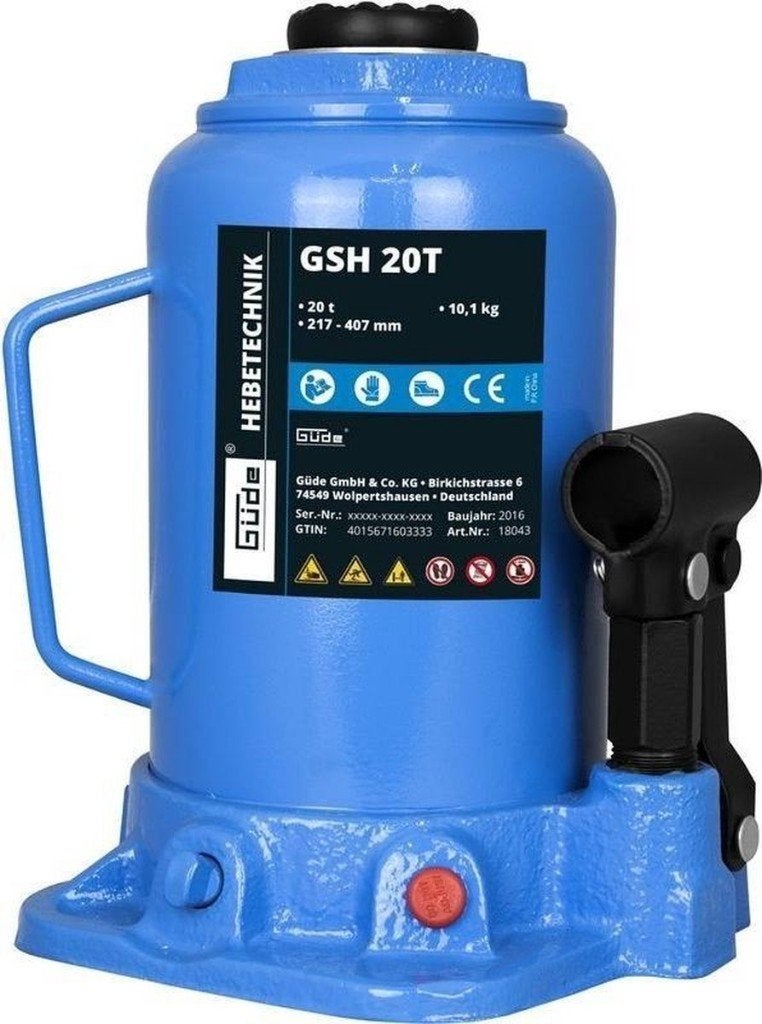 Gude GSH 20T 20 Tons potkrik max. hoogte 40,7 cm!!, Ophalen of Verzenden, Nieuw