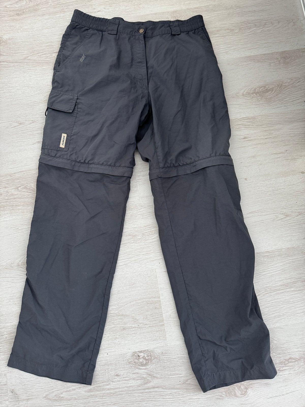 Vaude Afritsbroek maat 42, Maat 42/44 (L), Ophalen of Verzenden, Zo goed als nieuw, Grijs