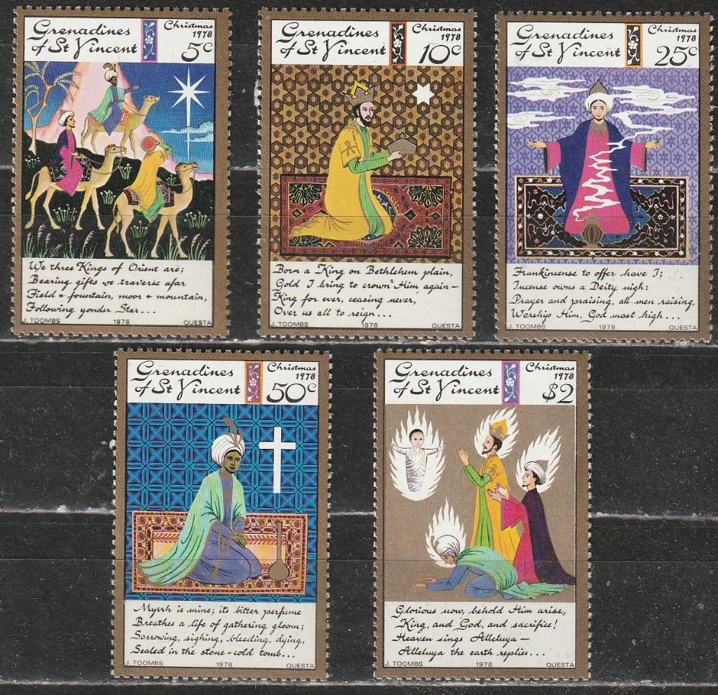 2468. Gren. of St. Vincent 160/64 pfr. Kerst, Ophalen of Verzenden, Postfris, Midden-Amerika