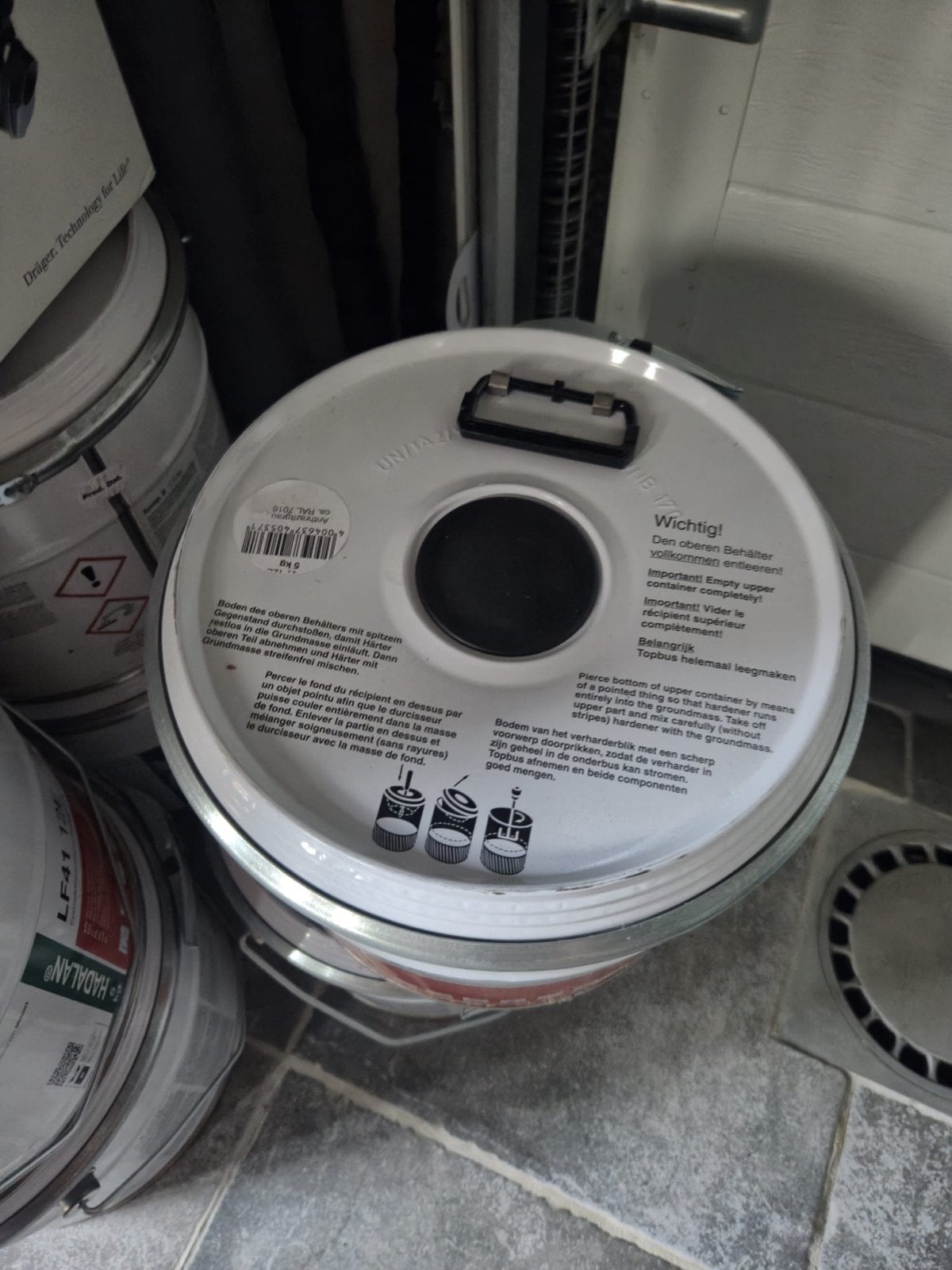 Hadanol 2K epoxy vloercoating 5kg x 5 Nieuw, Ophalen, Nieuw, Verf, 20 liter of meer