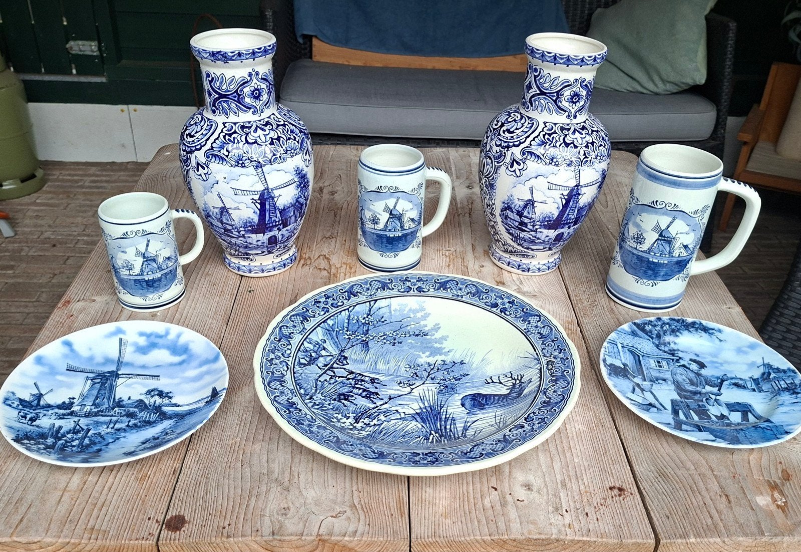 delfts blauw., Antiek en Kunst, Antiek | Keramiek en Aardewerk, Ophalen of Verzenden