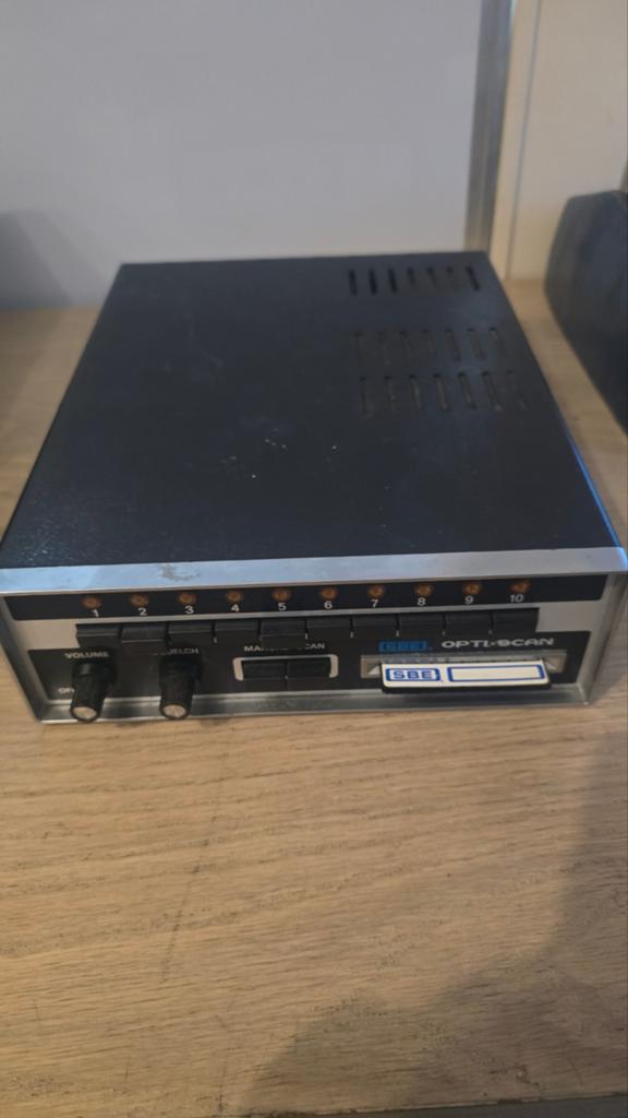 SBE Opti-Scan Scanner Radio - Vintage Ontvanger, Ophalen of Verzenden, Gebruikt